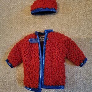 Vintage Skipper Fashion Wooly Winner Jacket and Rare Matching Hat
